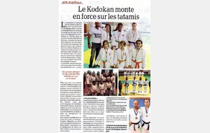 Le KODOKAN en force