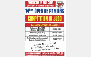 14éme OPEN de PAMIERS - 15 Mai 2016