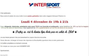 INTERSPORT Soirée partenaire