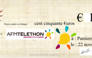 Partenariat Téléthon 2019