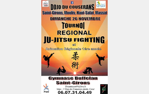 Tournoi régional jujitsu