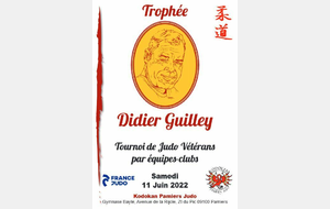 Tournoi Vétéran DIDIER GUILLEY